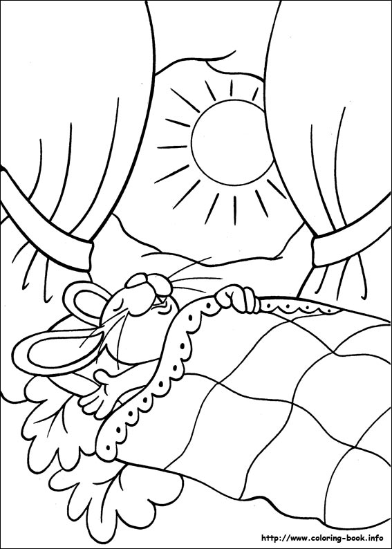 Peter Cottontail coloring picture